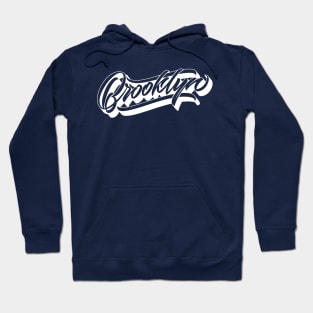 Brooklyn hand made original lettering Hoodie